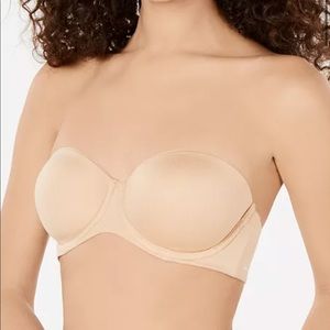 Calvin Klein Nude Beige Strapless Bra 32C